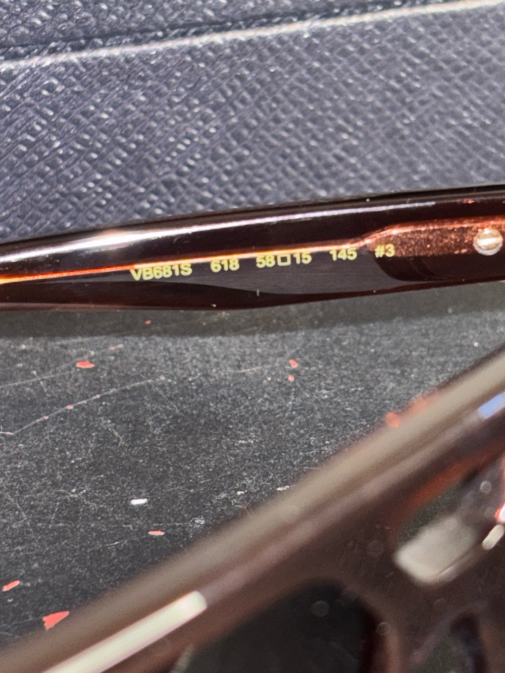 Victoria Beckham Made in Italy Brown Bridge Sunglasses NWT - Picture 4 of 6
